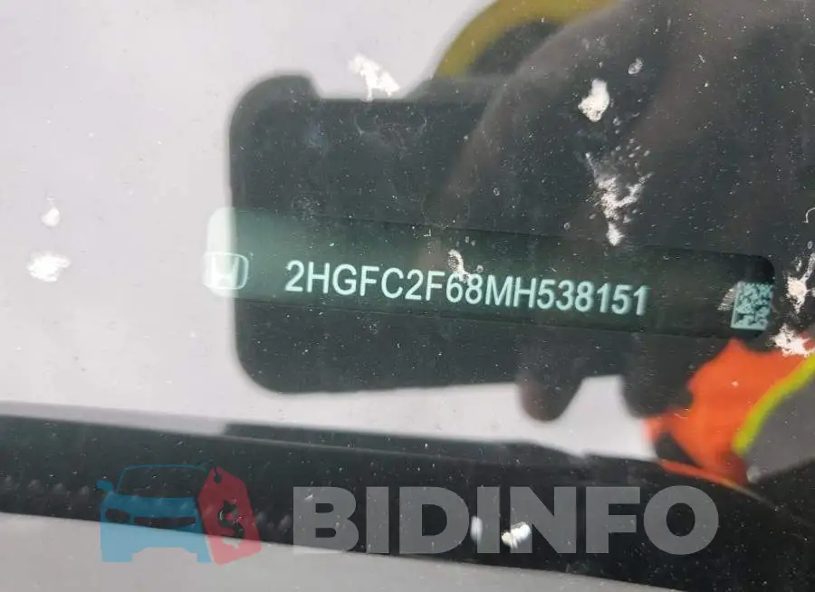 2HGFC2F68MH538151 Photo# 10