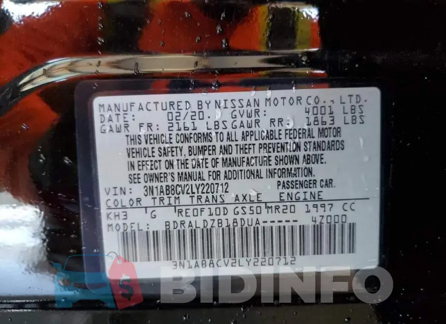 3N1AB8CV2LY220712 Photo# 10