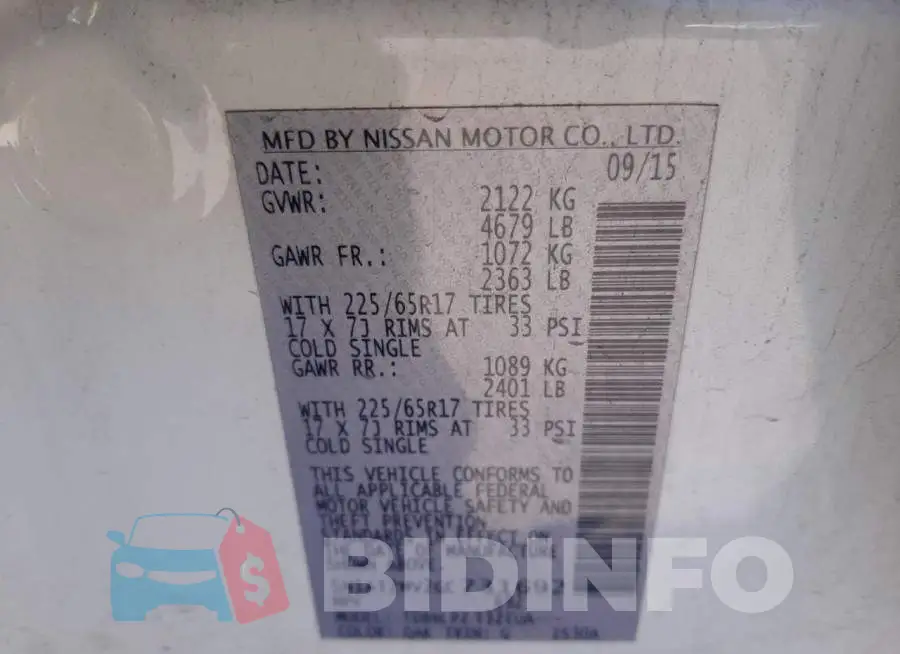 5N1AT2MV2GC731692 Photo# 10