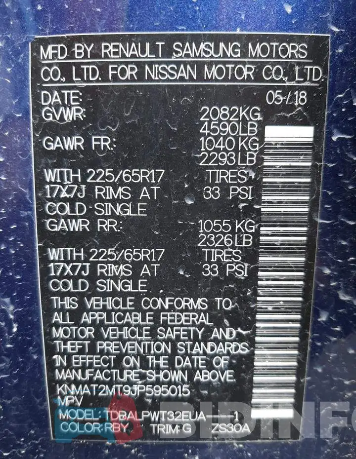 KNMAT2MT9JP595015 Photo# 10