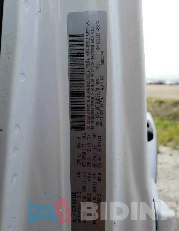 1C4HJXEG9LW120170 Photo# 10