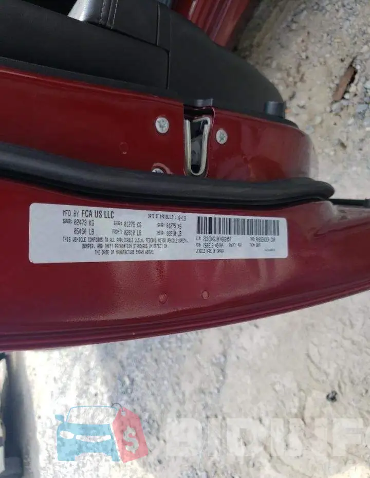 2C3CDXGJ0KH662057 Photo# 10