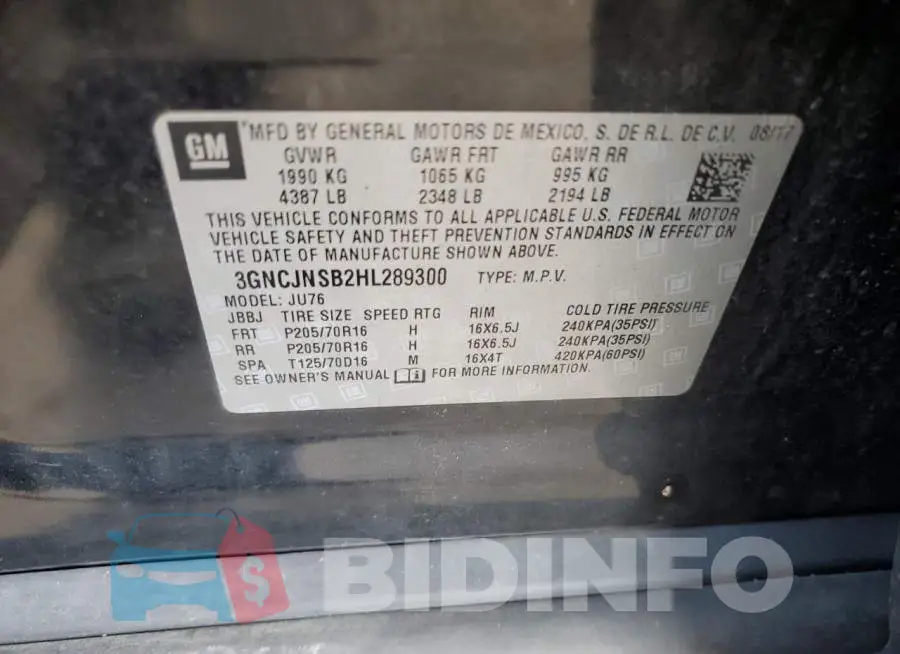 3GNCJNSB2HL289300 Photo# 10