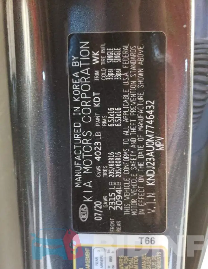 KNDJ23AU0M7746432 Photo# 10