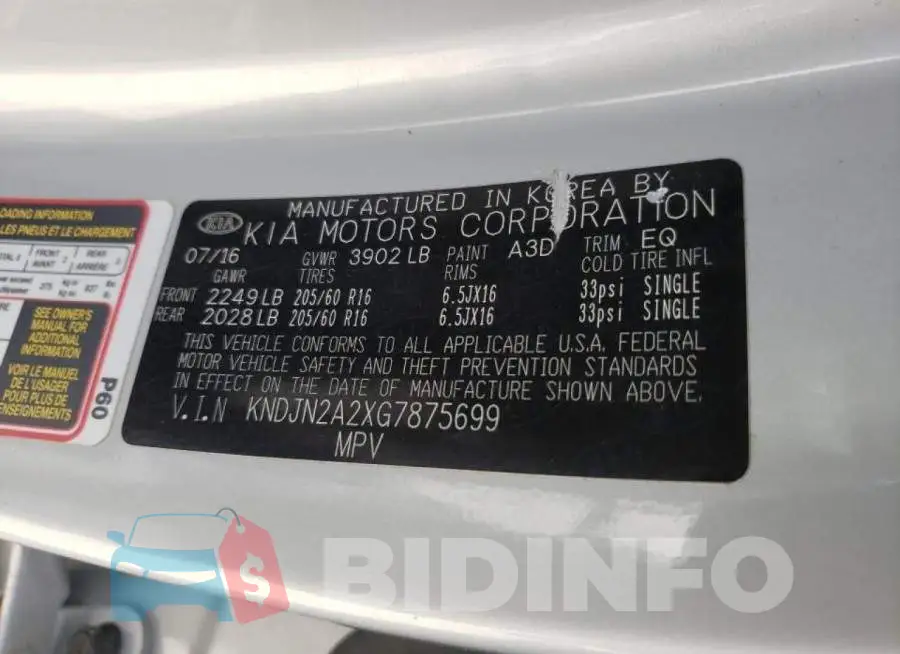 KNDJN2A2XG7875699 Photo# 10