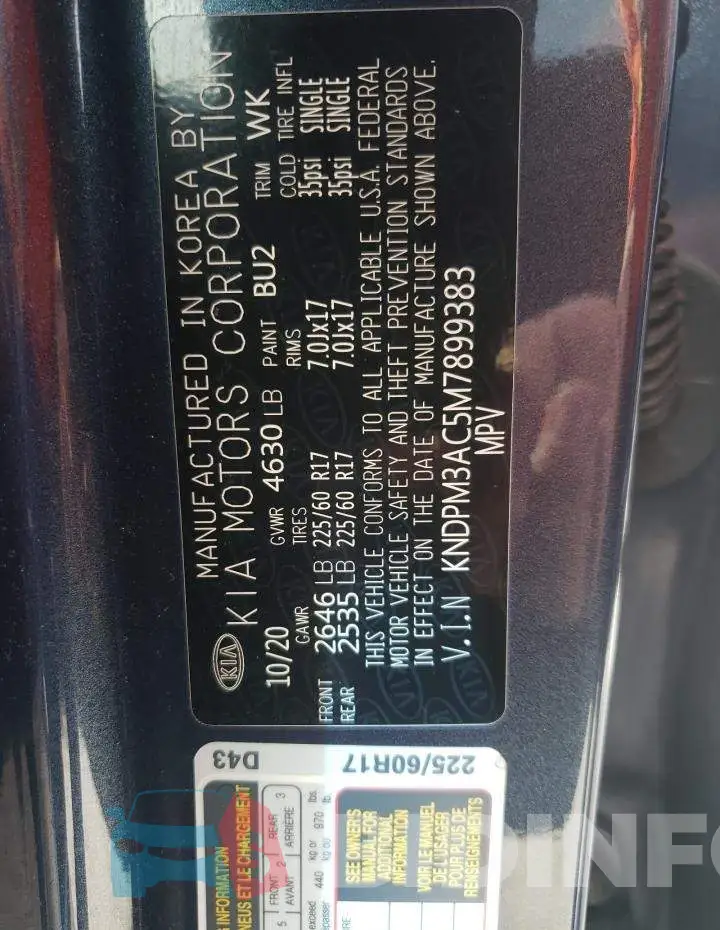 KNDPM3AC5M7899383 Photo# 10