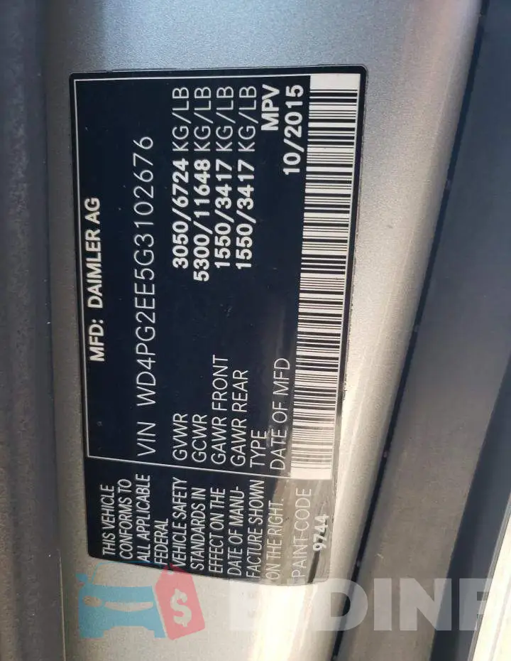 WD4PG2EE5G3102676 Photo# 10
