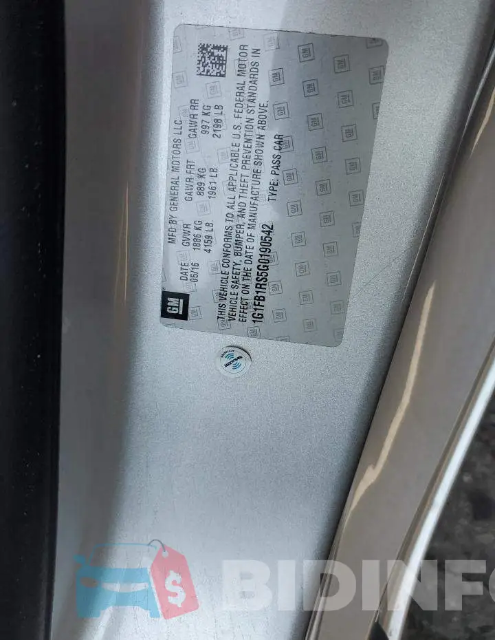 1G1FB1RS5G0190542 Photo# 10