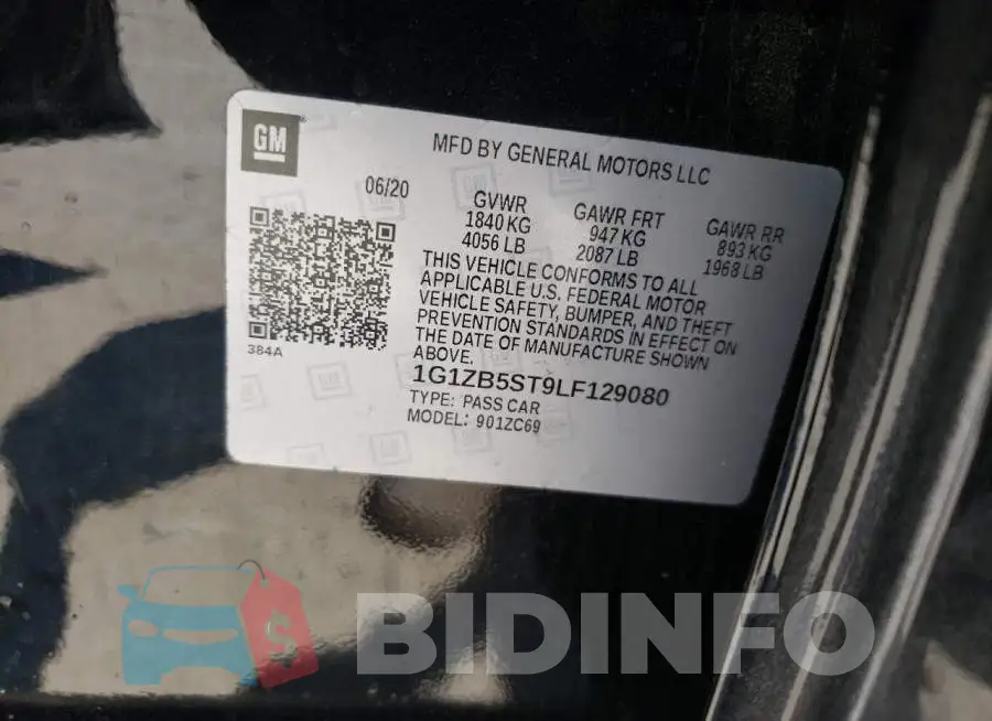 1G1ZB5ST9LF129080 Photo# 10
