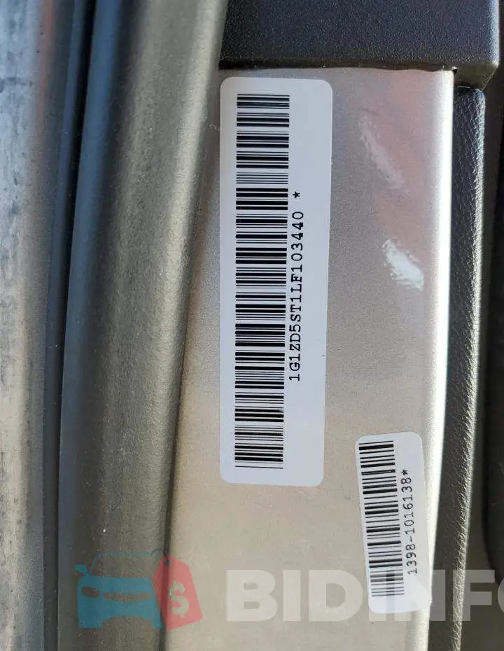 1G1ZD5ST1LF103440 Photo# 12