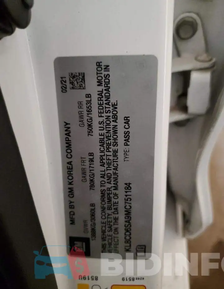 KL8CD6SA9MC751184 Photo# 10