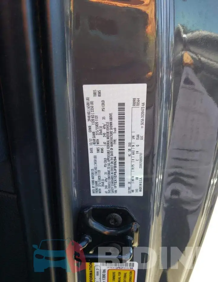 1FTEX1EP8JFB59294 Photo# 10