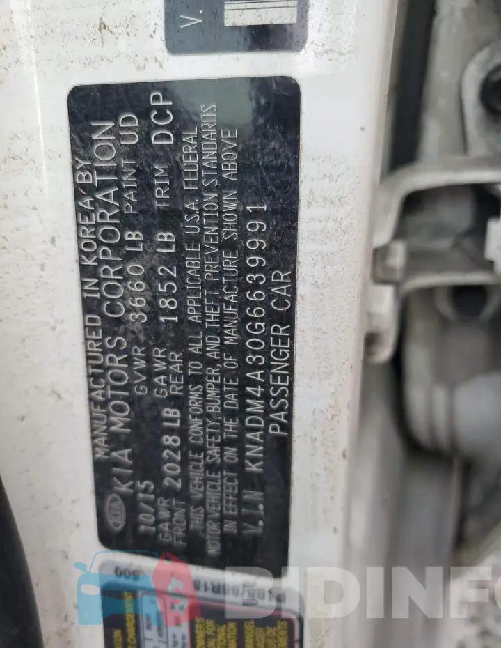 KNADM4A30G6639991 Photo# 10