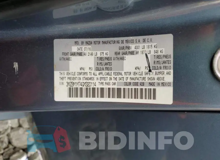 3MZBM1M74GM320114 Photo# 10