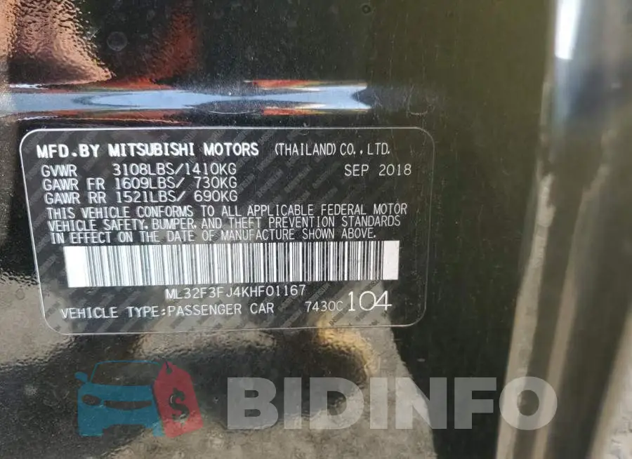 ML32F3FJ4KHF01167 Photo# 10