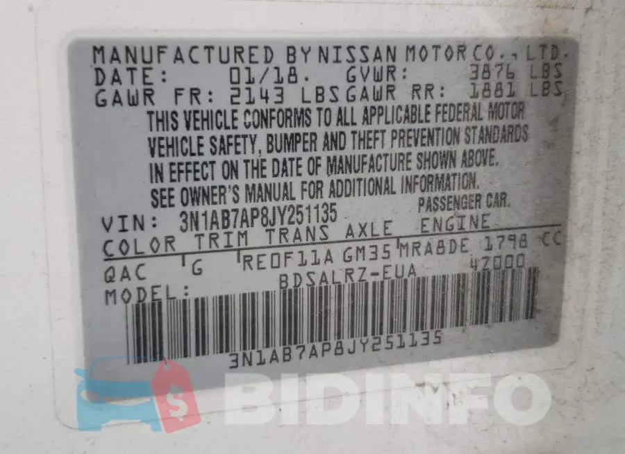 3N1AB7AP8JY251135 Photo# 10