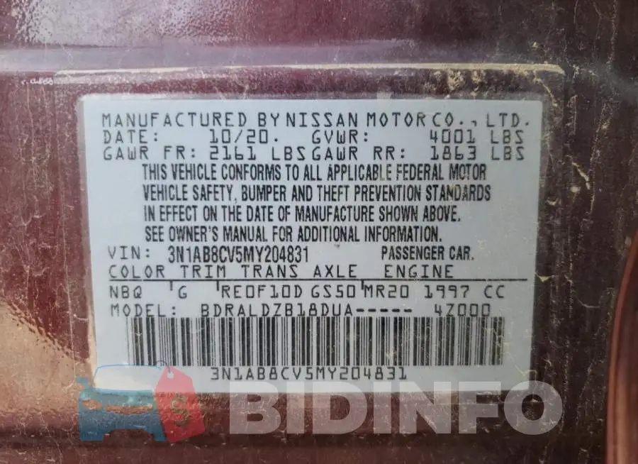 3N1AB8CV5MY204831 Photo# 10