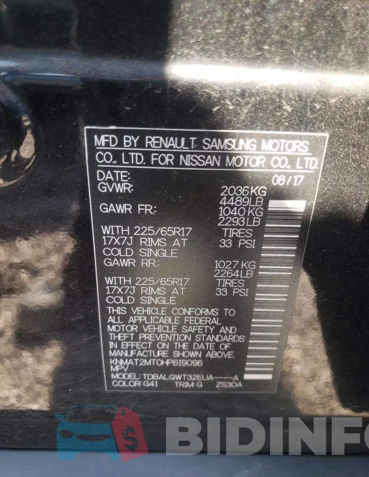 KNMAT2MT0HP619096 Photo# 10