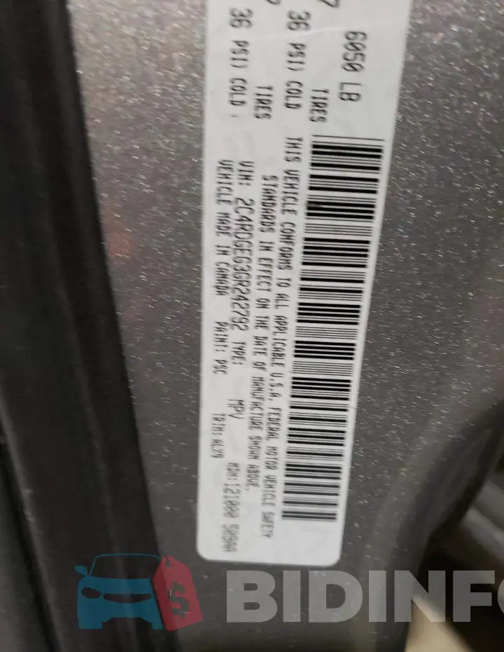 2C4RDGEG3GR242792 Photo# 10