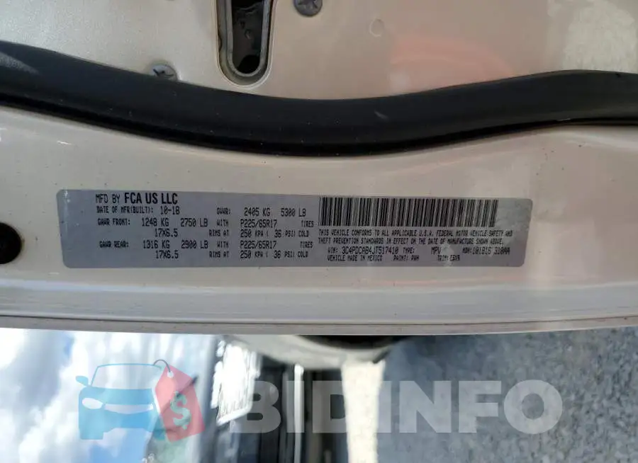 3C4PDCAB4JT517410 Photo# 10