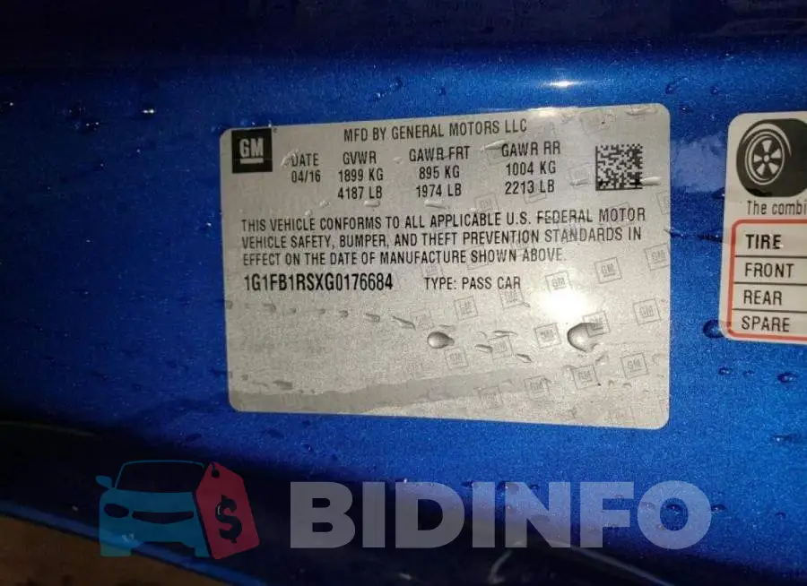 1G1FB1RSXG0176684 Photo# 10