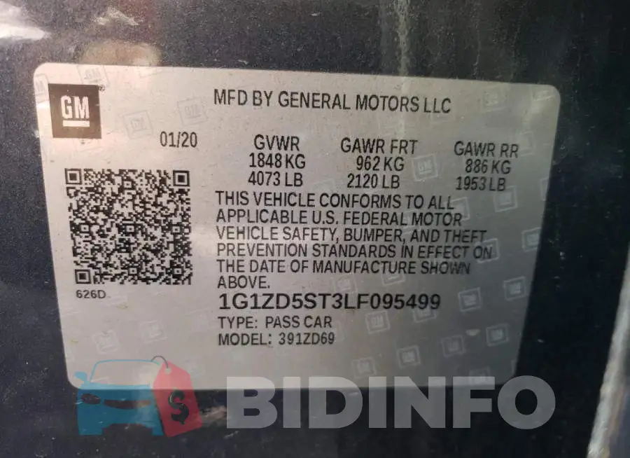 1G1ZD5ST3LF095499 Photo# 10