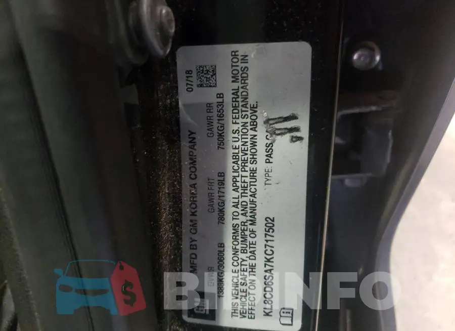 KL8CD6SA7KC717502 Photo# 10