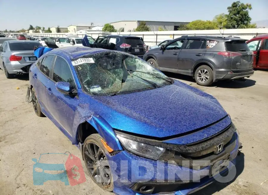 19XFC2F82KE206747 Photo# 9