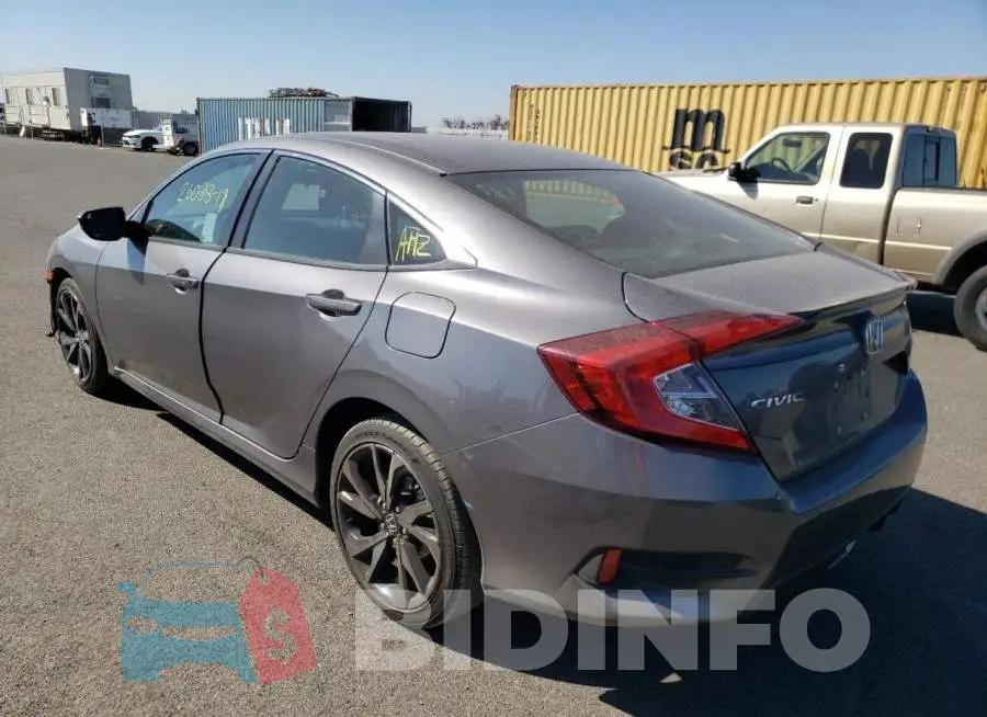 2HGFC2F83KH557236 Photo# 3