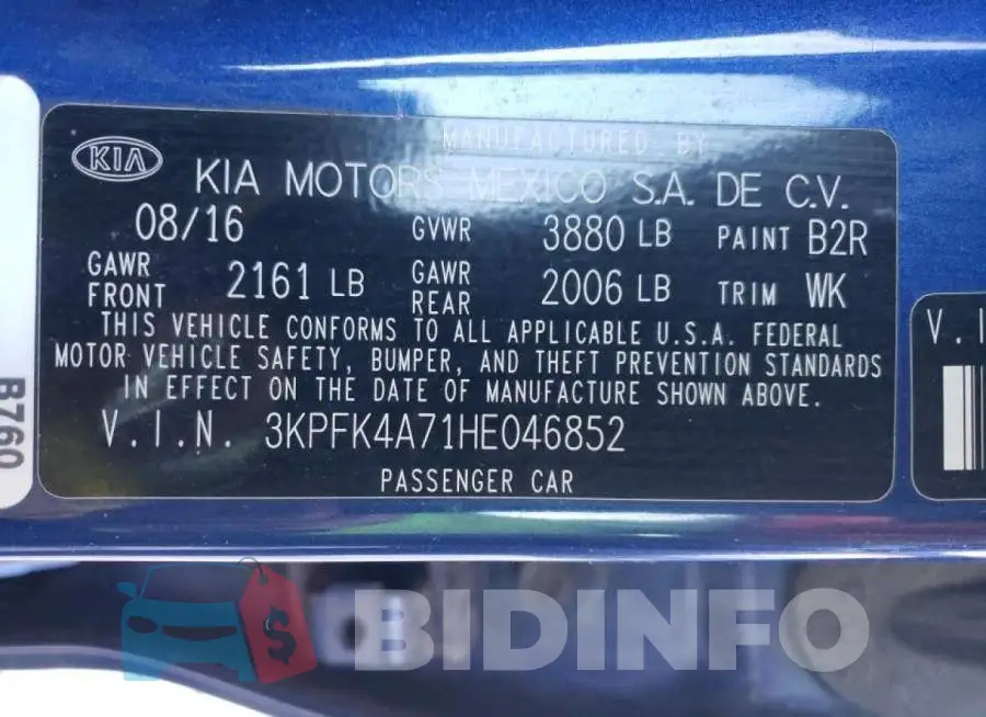 3KPFK4A71HE046852 Photo# 10