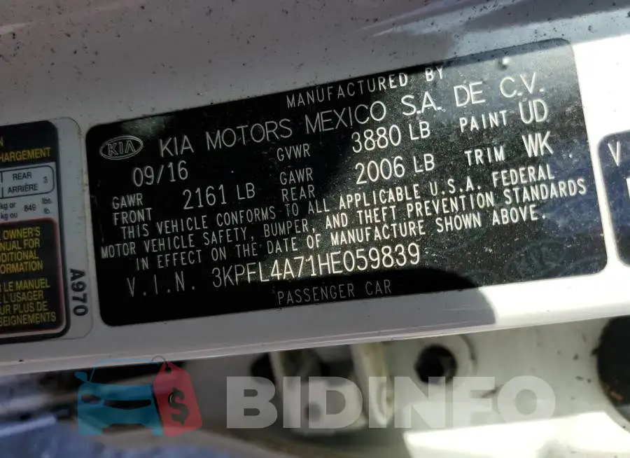 3KPFL4A71HE059839 Photo# 10