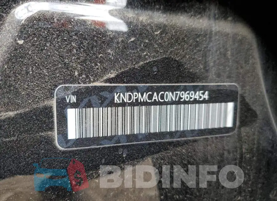 KNDPMCAC0N7969454 Photo# 14