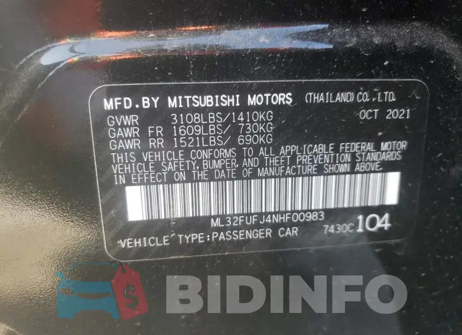 ML32FUFJ4NHF00983 Photo# 10