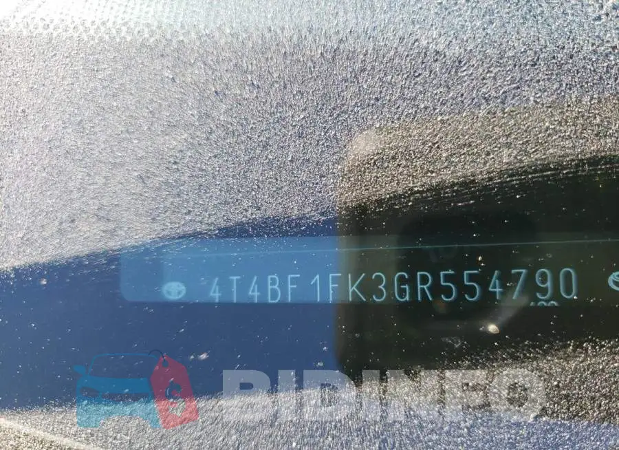 4T4BF1FK3GR554790 Photo# 10