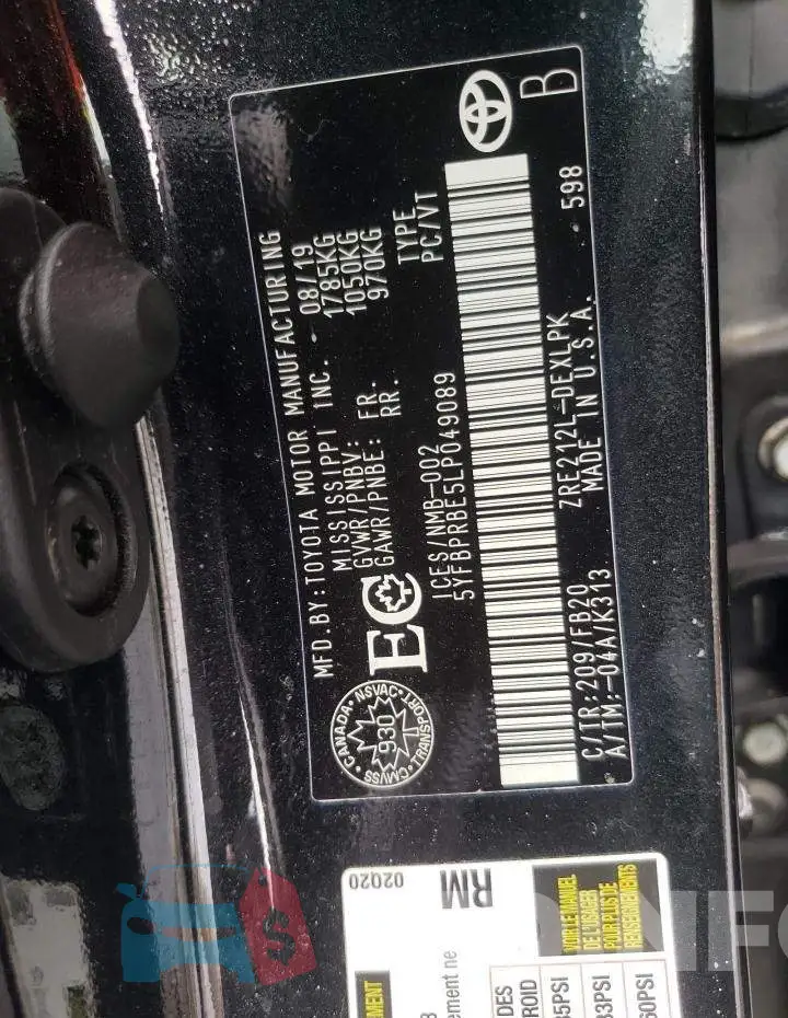 5YFBPRBE5LP049089 Photo# 10
