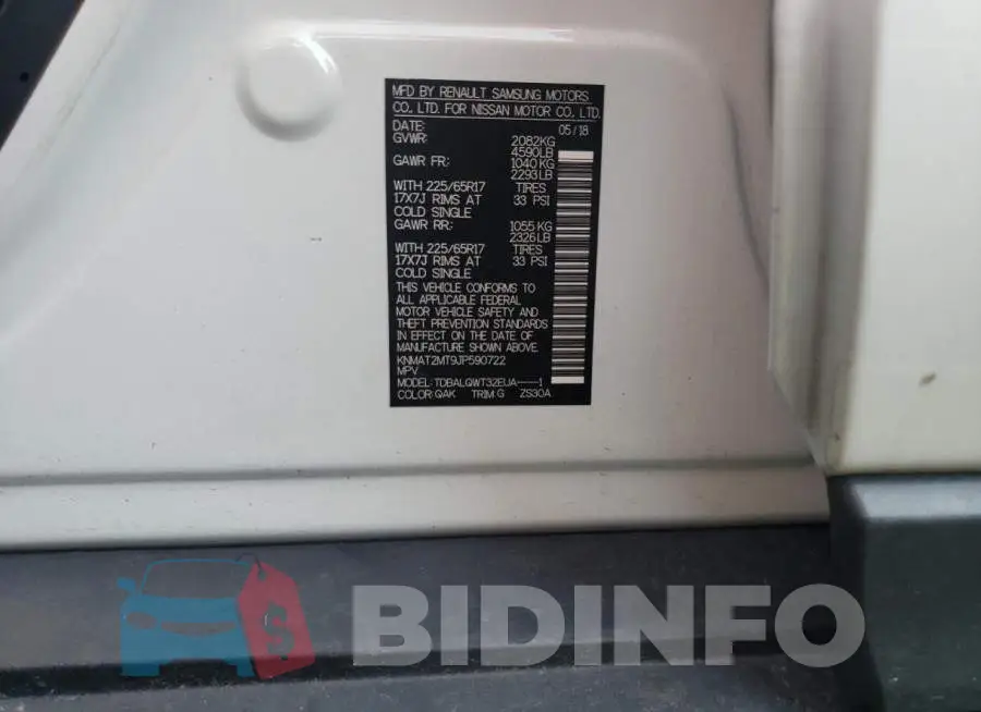 KNMAT2MT9JP590722 Photo# 10