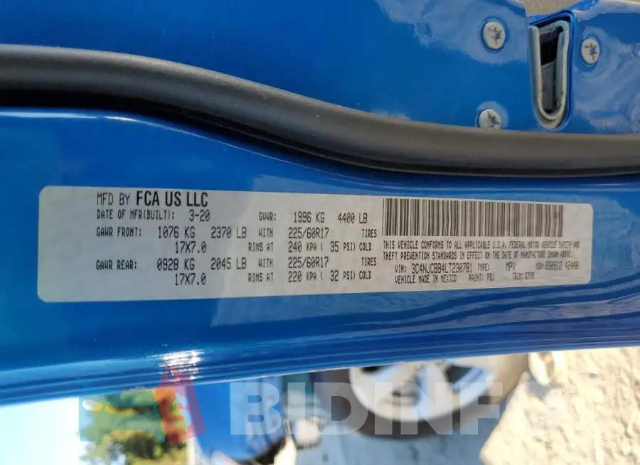 3C4NJCBB4LT230781 Photo# 10