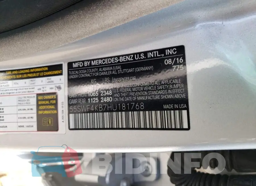 55SWF4KB7HU181768 Photo# 10