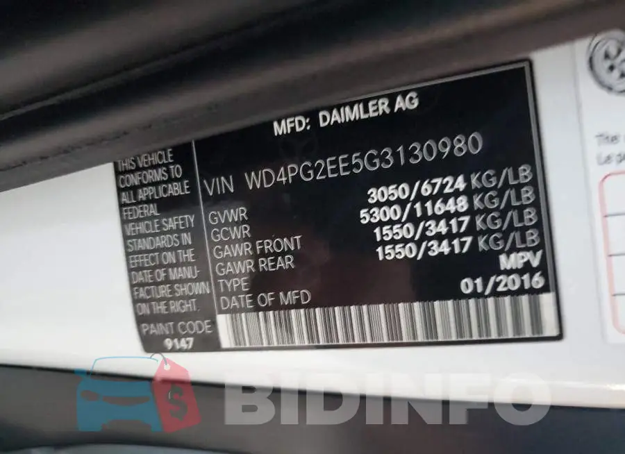 WD4PG2EE5G3130980 Photo# 10
