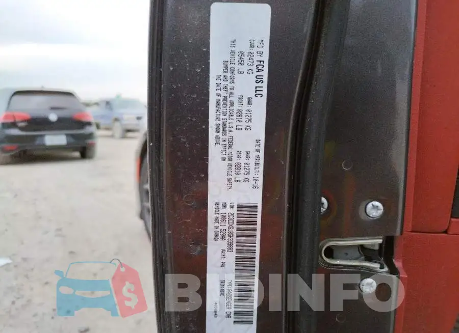 2C3CDXGJ8GH339883 Photo# 10