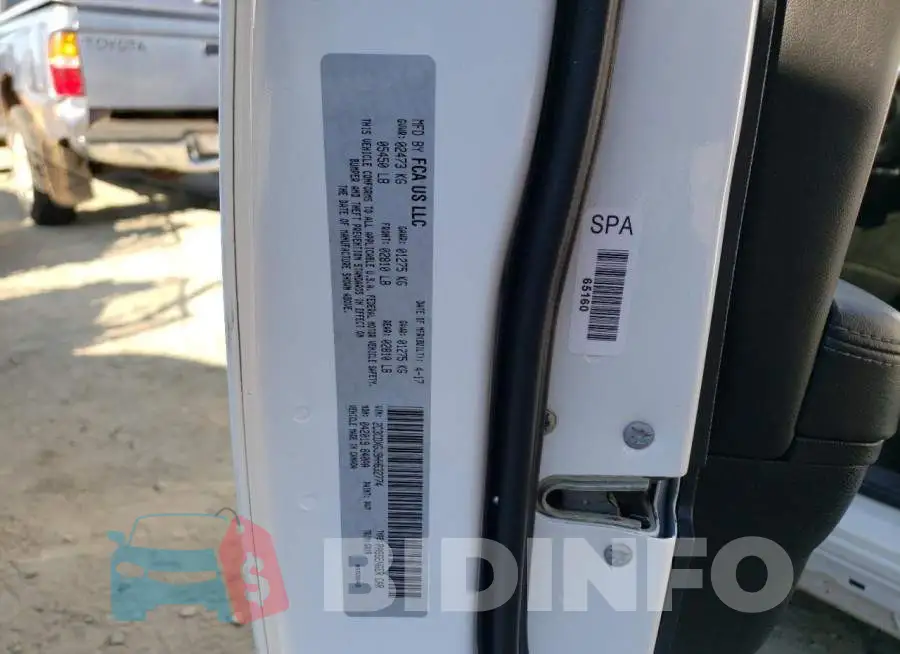2C3CDXGJ9HH632774 Photo# 10