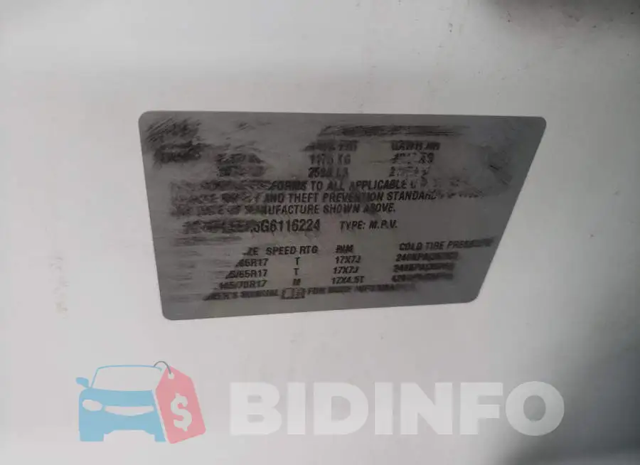 2GNFLEEK6G6116224 Photo# 10