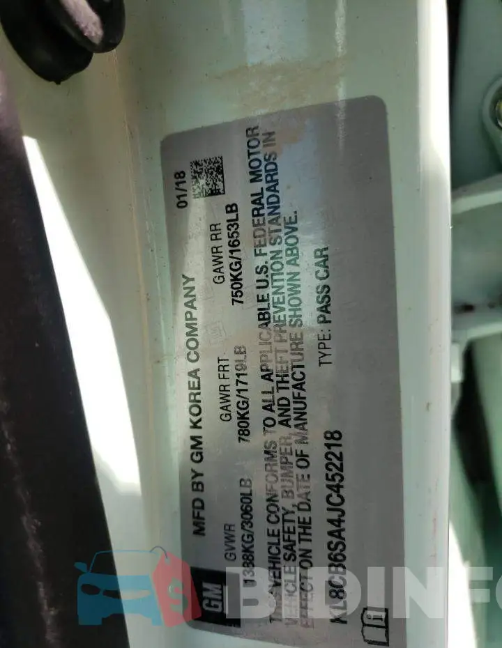 KL8CB6SA4JC452218 Photo# 10