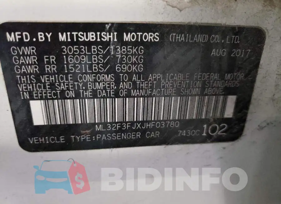 ML32F3FJXJHF03780 Photo# 10