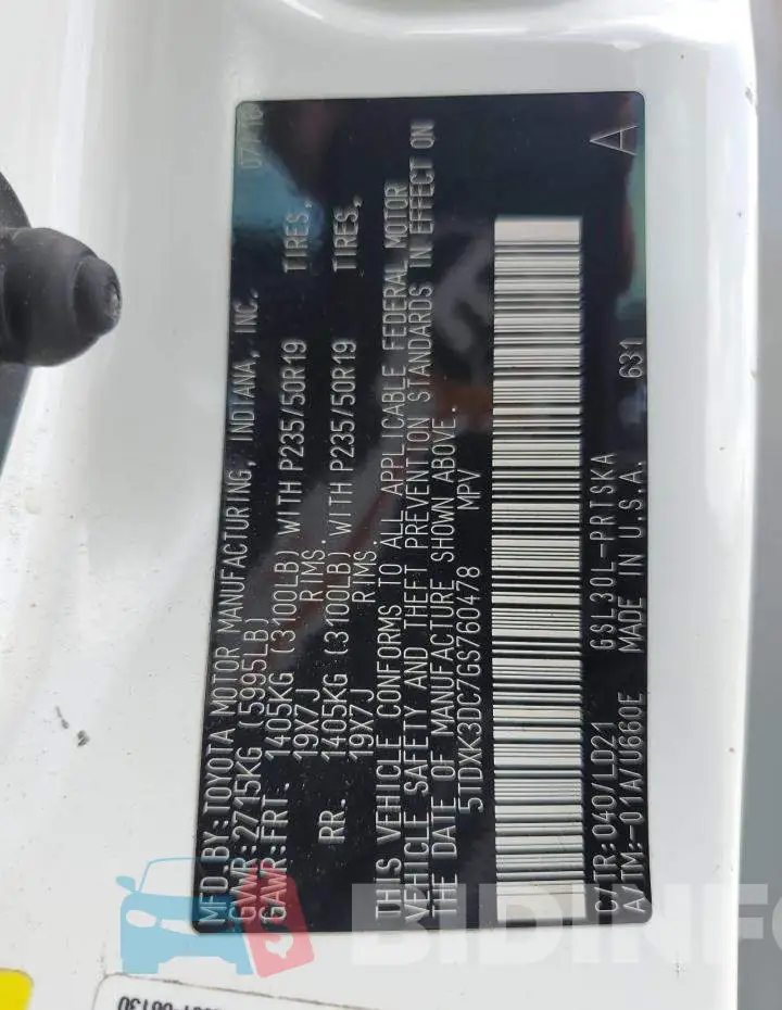 5TDXK3DC7GS760478 Photo# 10