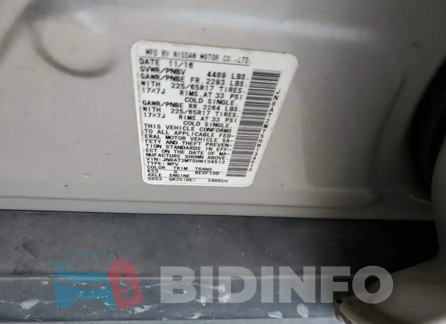 JN8AT2MT5HW134513 Photo# 10