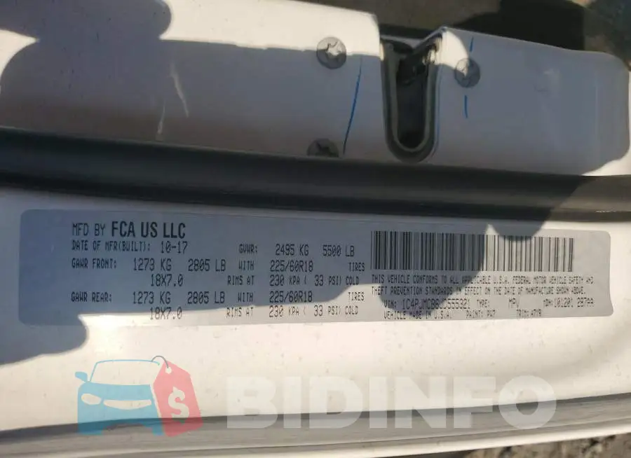 1C4PJMCB6JD555321 Photo# 10