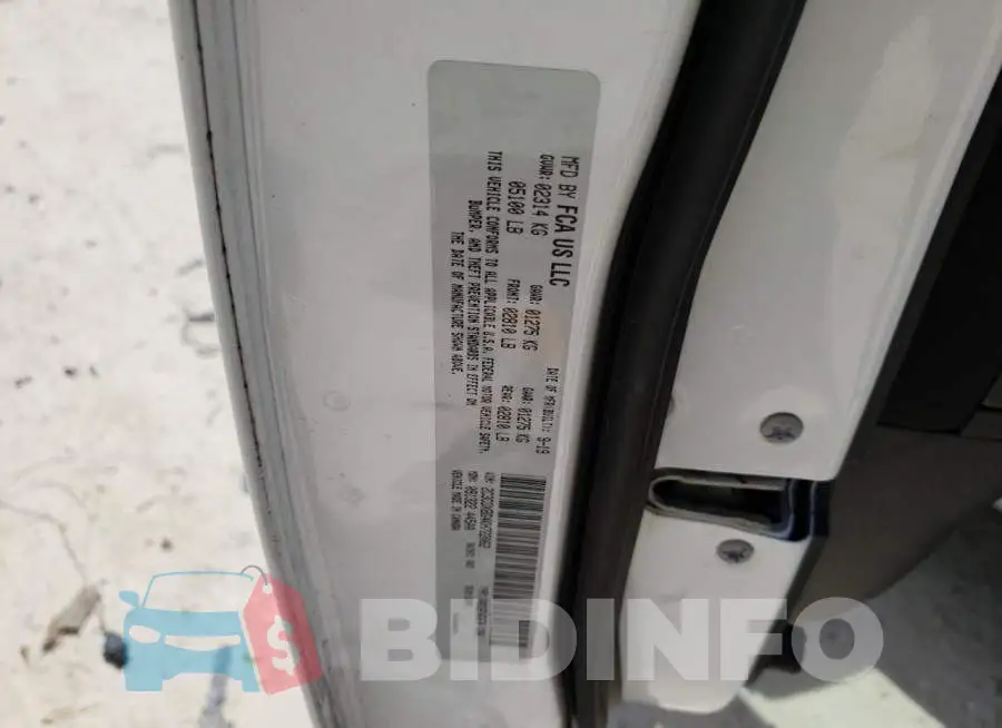 2C3CDXBG4KH722062 Photo# 10