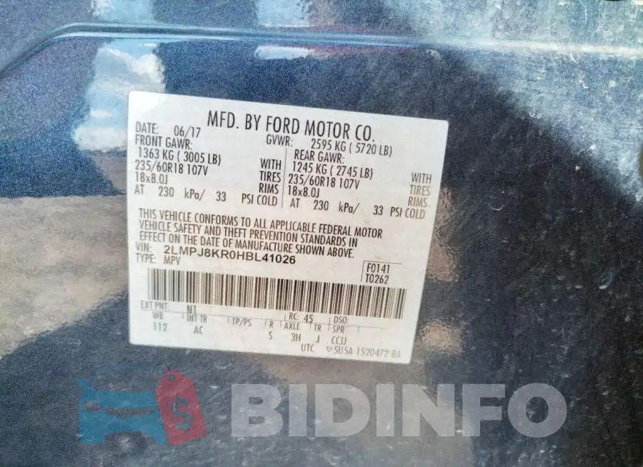 2LMPJ8KR0HBL41026 Photo# 10