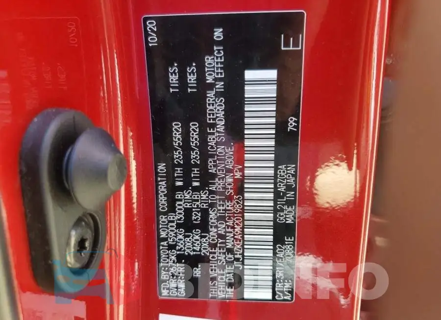 JTJHZKEA9M2019823 Photo# 10
